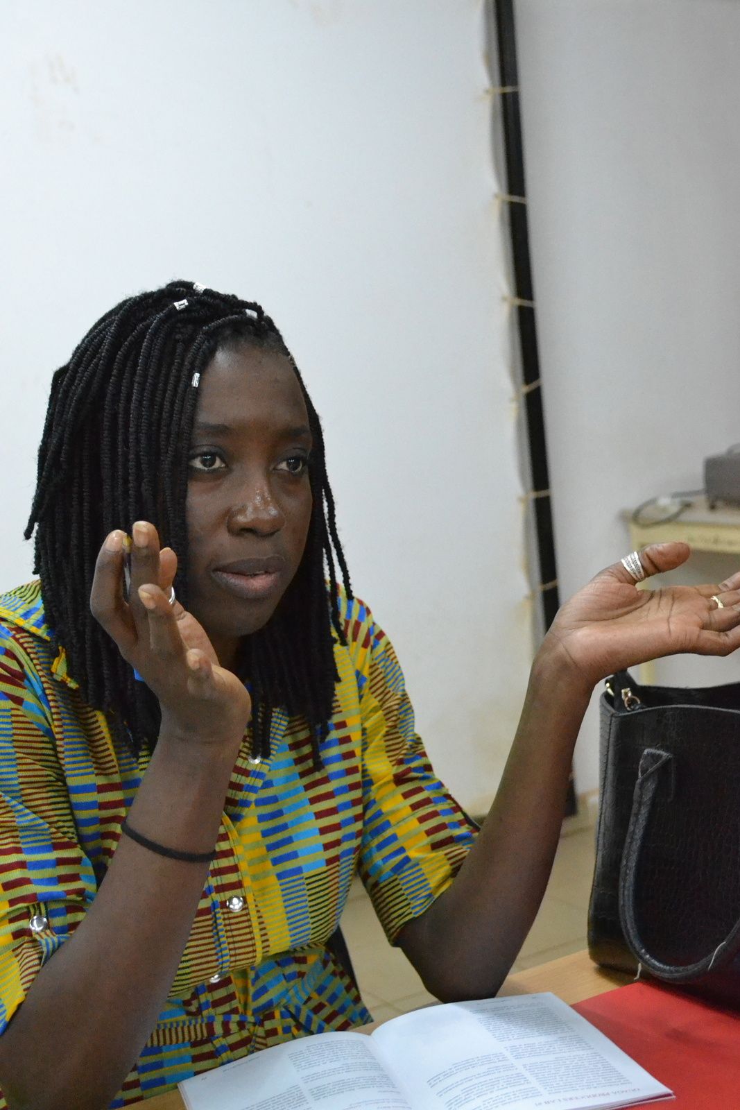 Les participants au Producer Lab et leurs deux coach Angel Diabang et Faissol Gnonlonfin