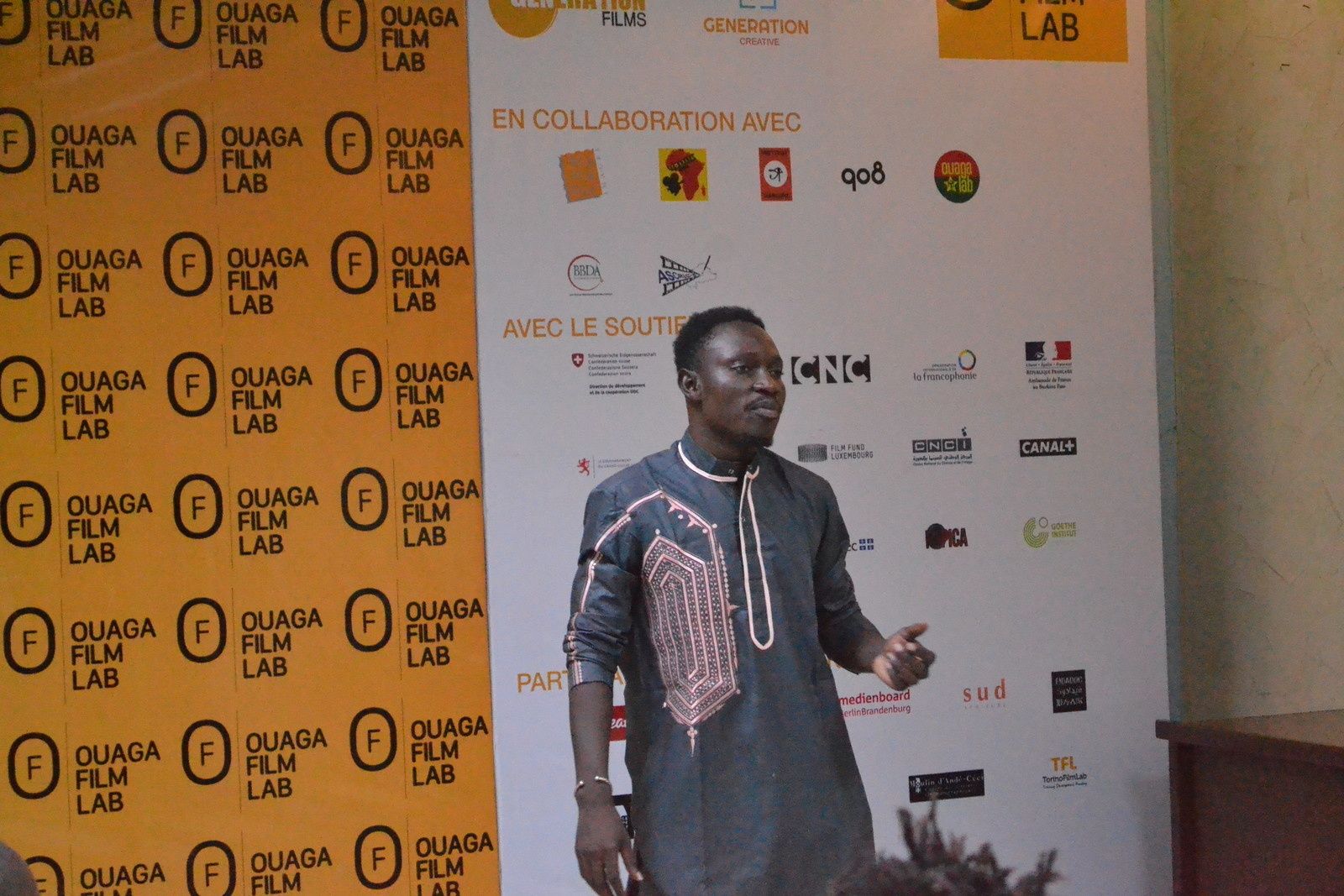  Ousmane SAMASSEKOU (Mali), participant au Ouaga Producer Lab avec la société DS PRODUCTION