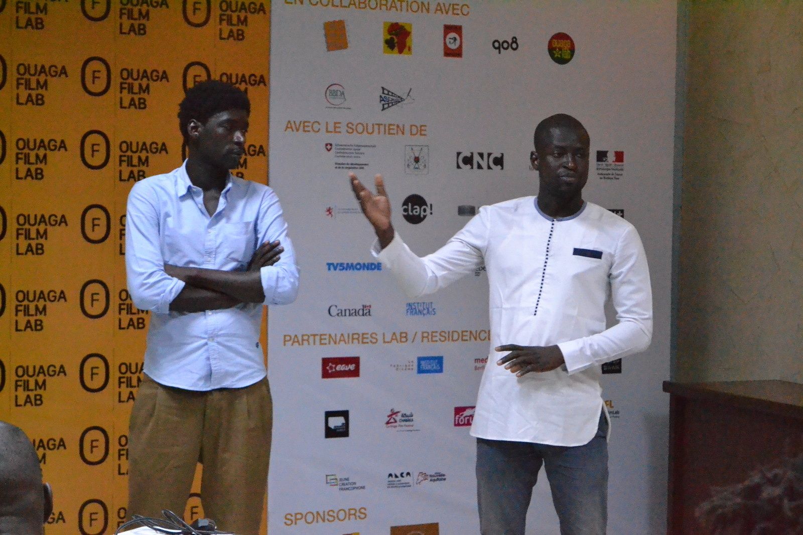 Alassane SY et Baila SY, porteurs du projet "MOULAYE" du Sénégal
